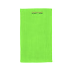 Madeira Cotton Beach Towel, Mid-Weight - Lime Green - Embroidery
