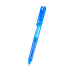 Madeline Pen in Recycled ABS - Blue - Silk Screen