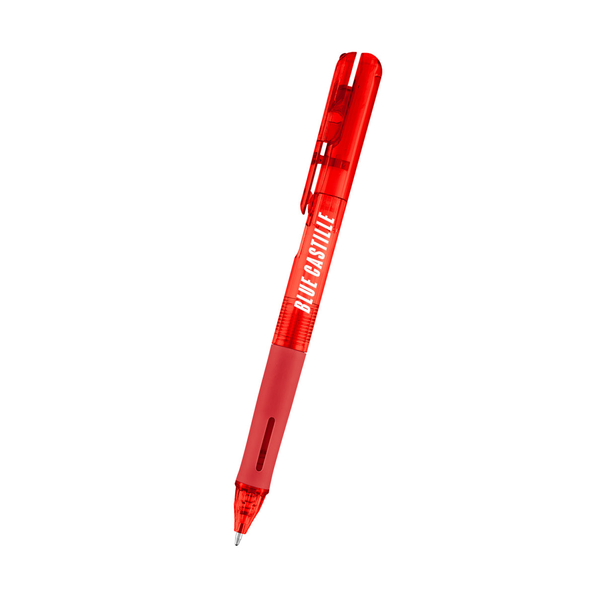 Madeline Pen in Recycled ABS - Red - Silk Screen