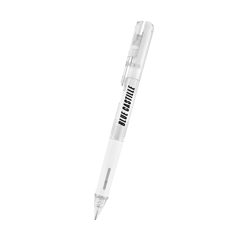Madeline Pen in Recycled ABS - White - Silk Screen