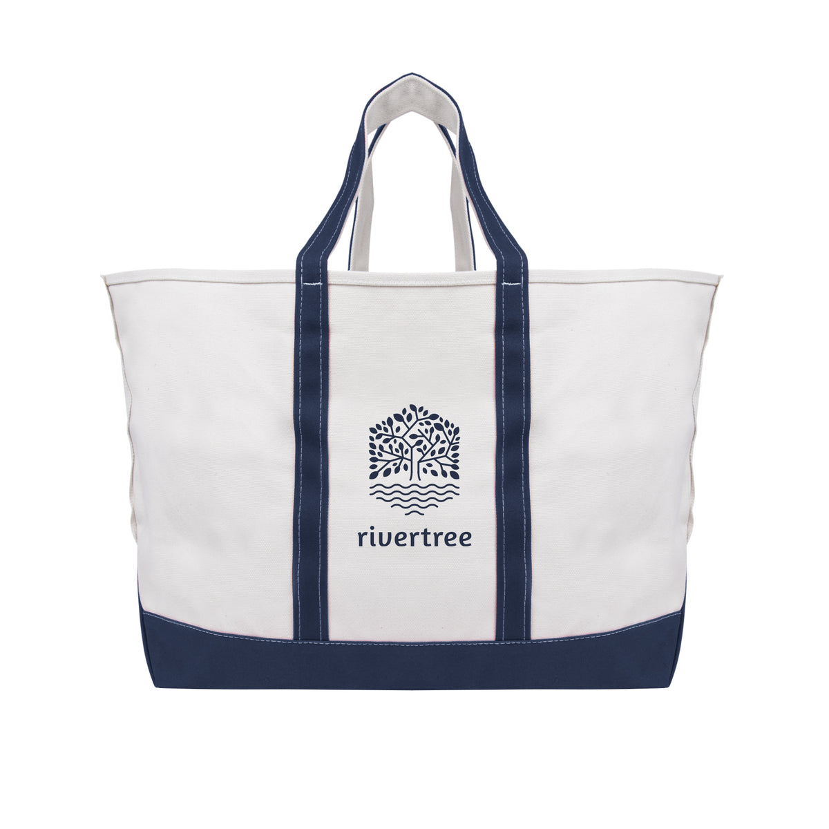 Madelyn Cotton Canvas Tote Bag, 24 oz - Silk Screen