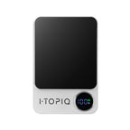 Mag Max Magnetic Power Bank, 15W - Silver - Pad Print