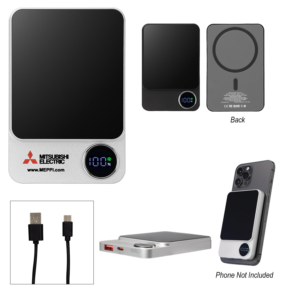 Mag Max Magnetic Power Bank, 15W