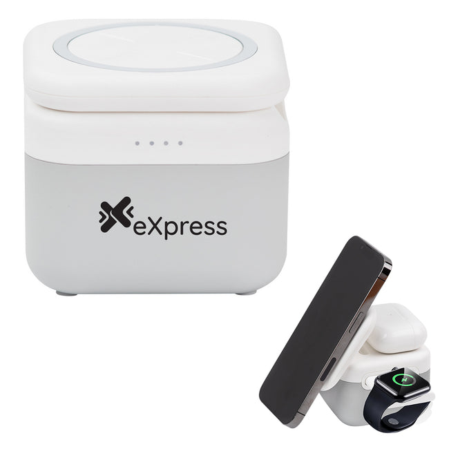 Mag Max Modular Wireless Charger, Three-Way