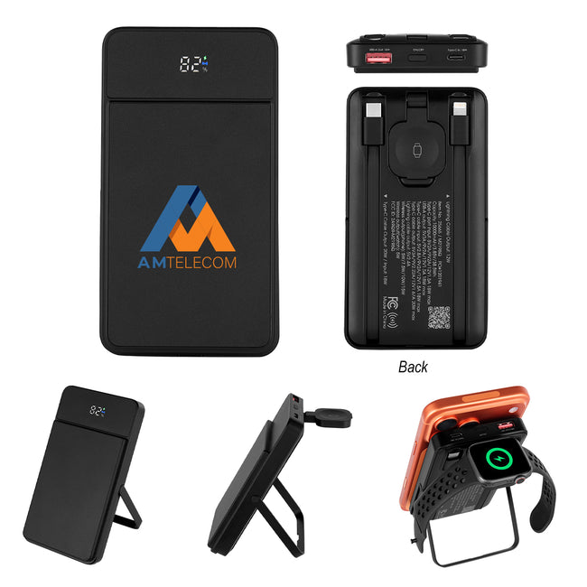 Mag Max Power Bank and Watch Charger, 10,000 mAh