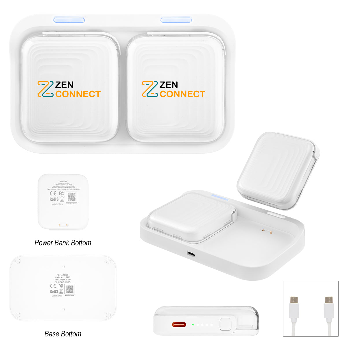 Mag Max Power Bank Set, 18W Full Color