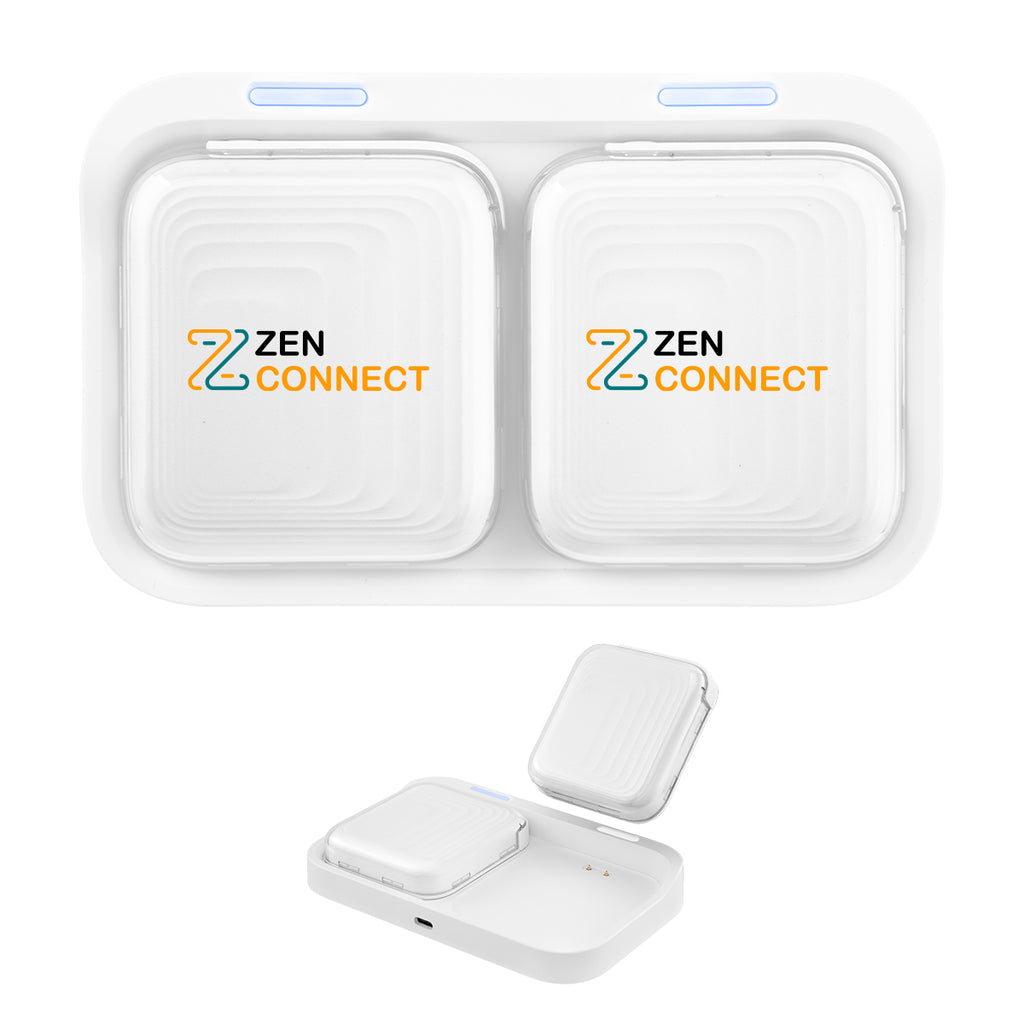 Mag Max Power Bank Set, 18W - White - Full Color