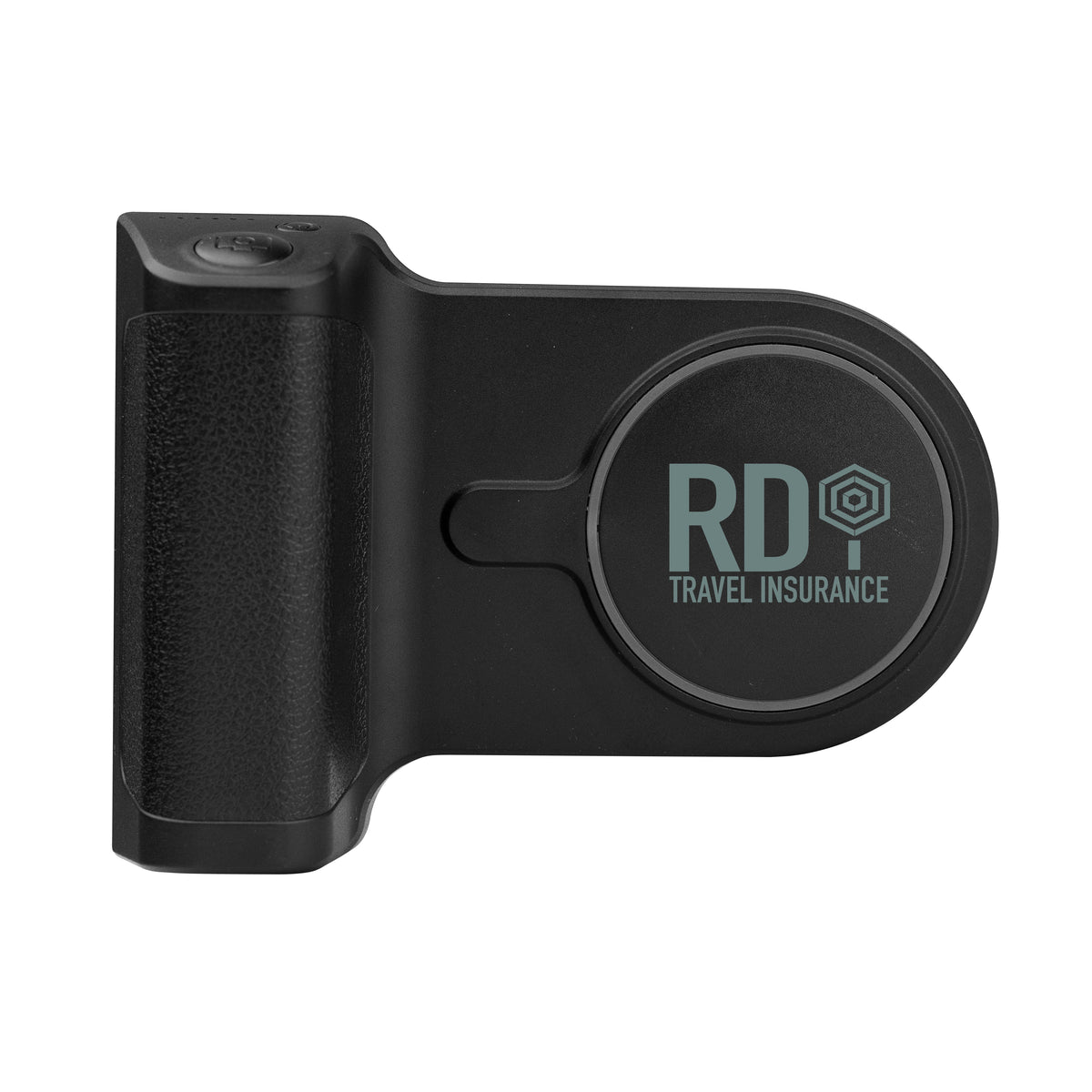 Mag Max Power Bank with Selfie Shutter, 4,500 mAh - Black - Silk Screen