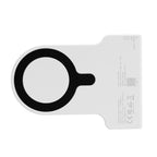 Mag Max Power Bank with Selfie Shutter, 4,500 mAh - White - back