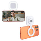 Mag Max Selfie Light in Recycled ABS - White - Inuse
