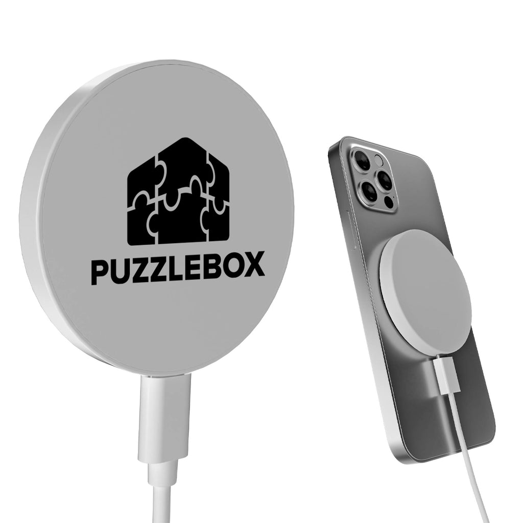 Mag Max Wireless Charger, 15W - White - Silk Screen