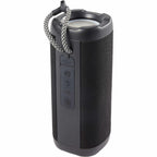 MagKnit Magnetic Speaker with Party Lights - Black - Left Angle