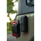 MagKnit Magnetic Speaker with Party Lights - Black - Propped 3