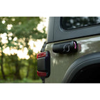 MagKnit Magnetic Speaker with Party Lights - Black - Propped 4