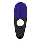 Magnetic Alligator Clip - Black with Blue - Back
