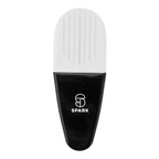 Magnetic Alligator Clip - Black With White - Silk Screen
