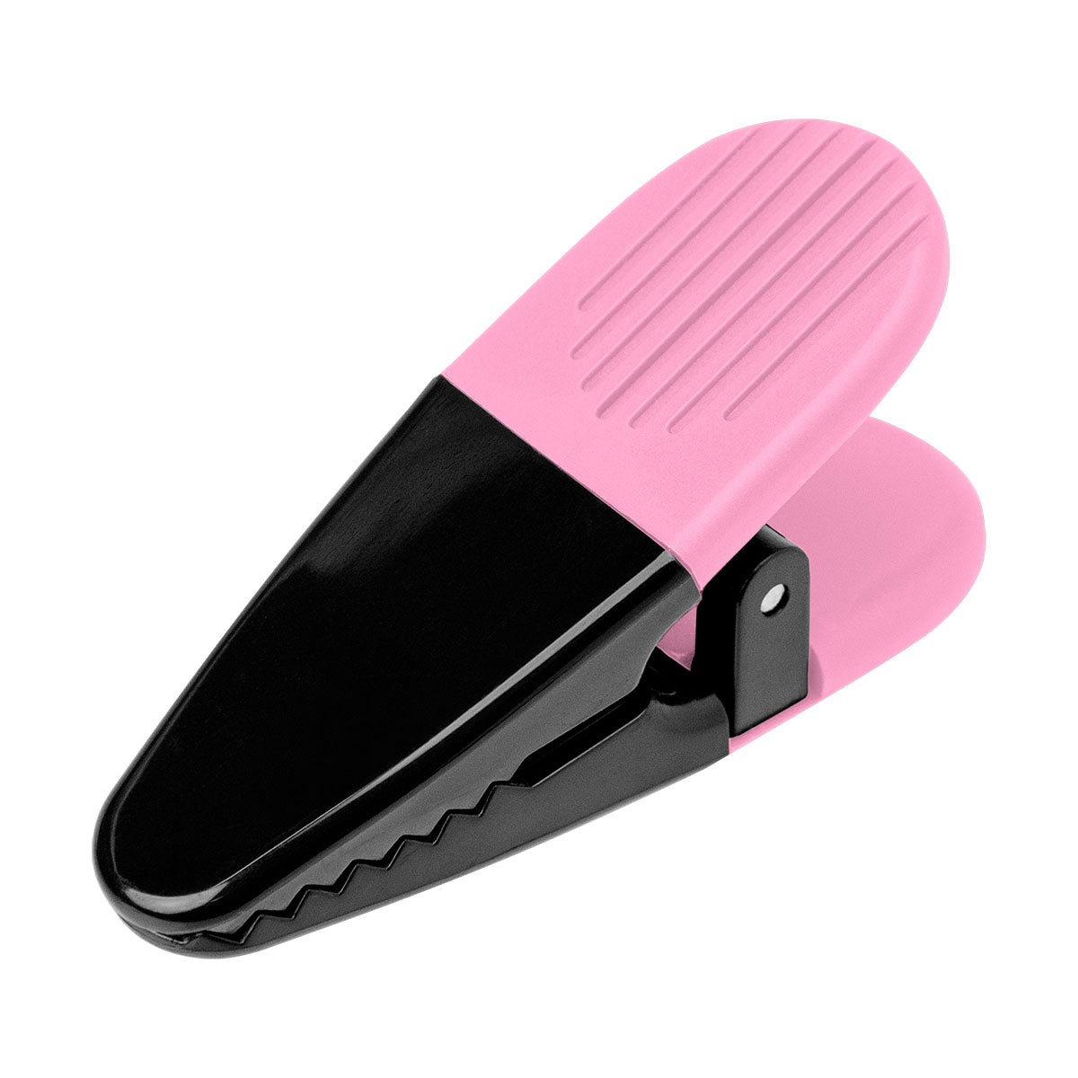 Magnetic Alligator Clip - Pink - Angle