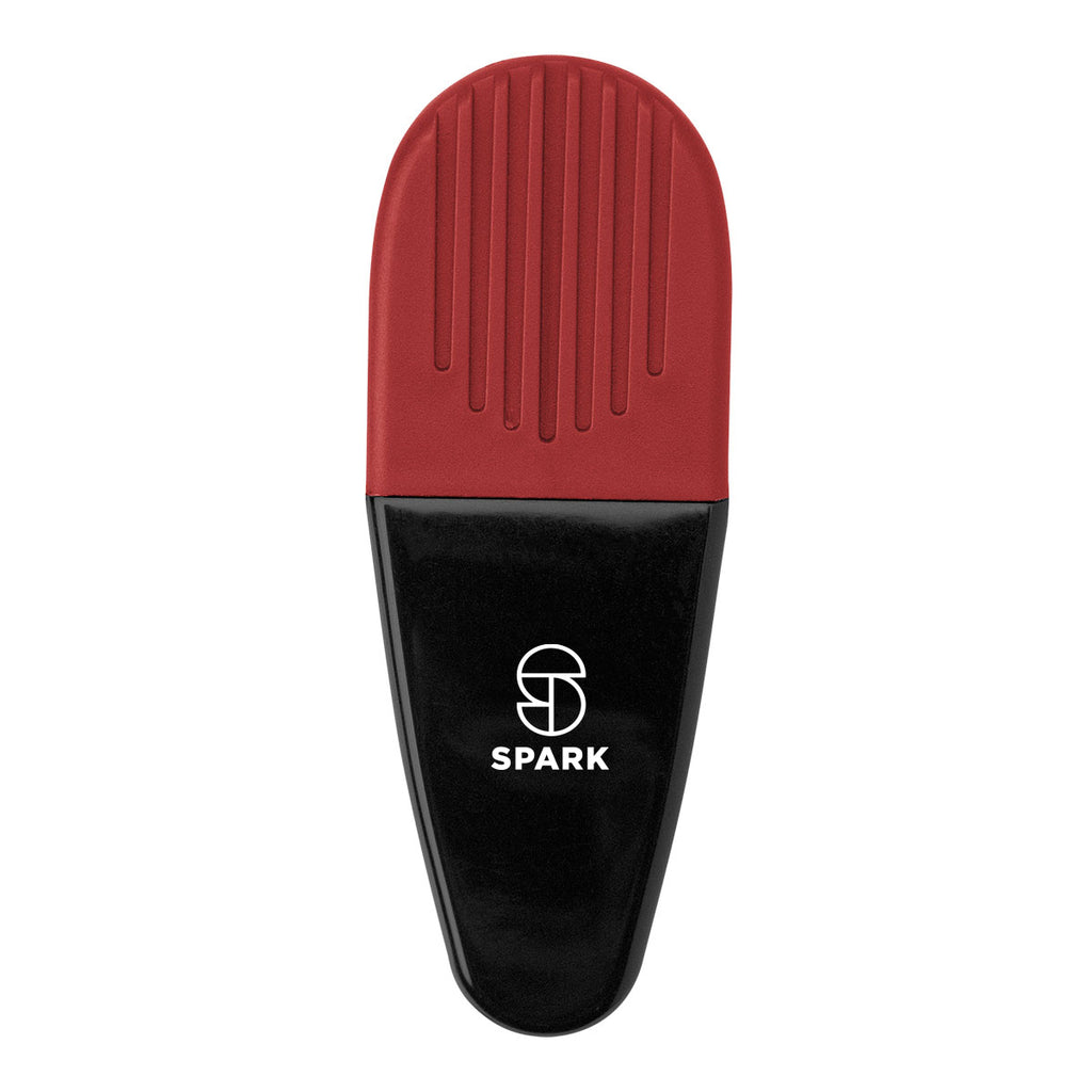 Magnetic Alligator Clip - Red - Silk Screen