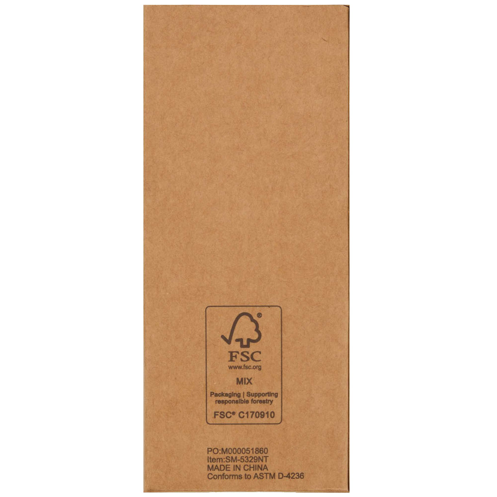 Magnetic Dry Erase Marker Set in Recycled Plastic, 3 Pieces - Natural - Back