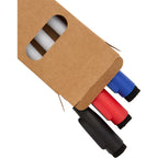 Magnetic Dry Erase Marker Set in Recycled Plastic, 3 Pieces - Natural - Detail 2