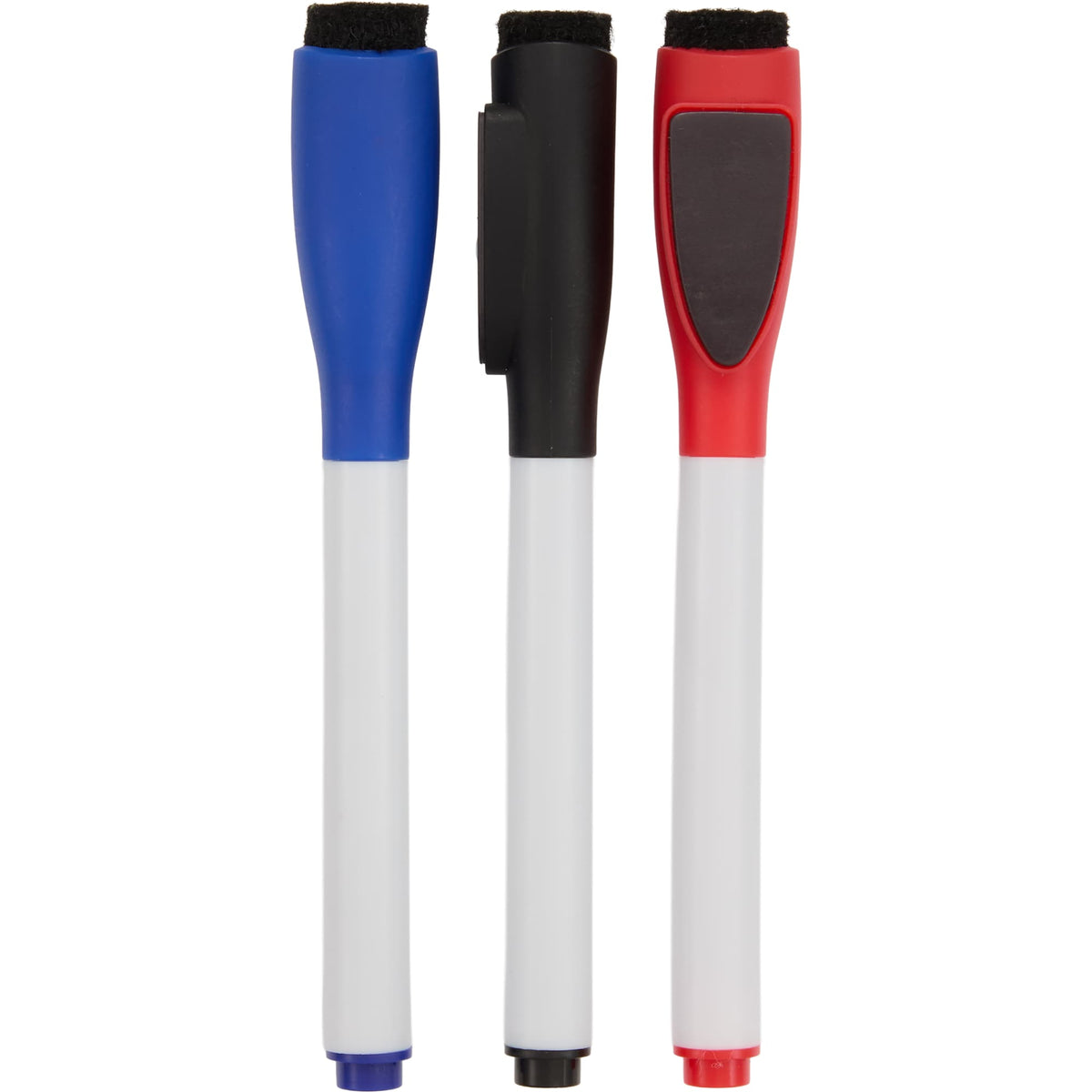 Magnetic Dry Erase Marker Set in Recycled Plastic, 3 Pieces - Natural - Detail 4