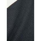 Magnetic Golf Towel in Recycled Waffle Polyester Embroidery - Gray - Right Angle Detail