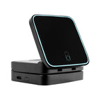 Magnetic Multi-Charging Station in Recycled ABS, 15W - Black - Phone_Charger