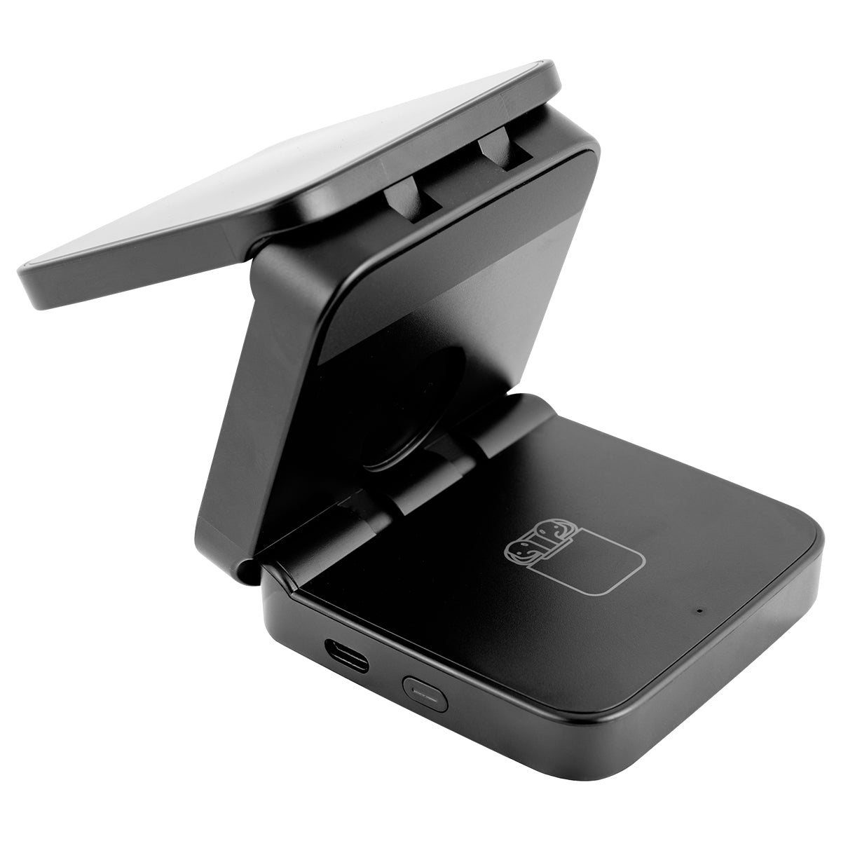Magnetic Multi-Charging Station in Recycled ABS, 15W - Earbuds_Charger