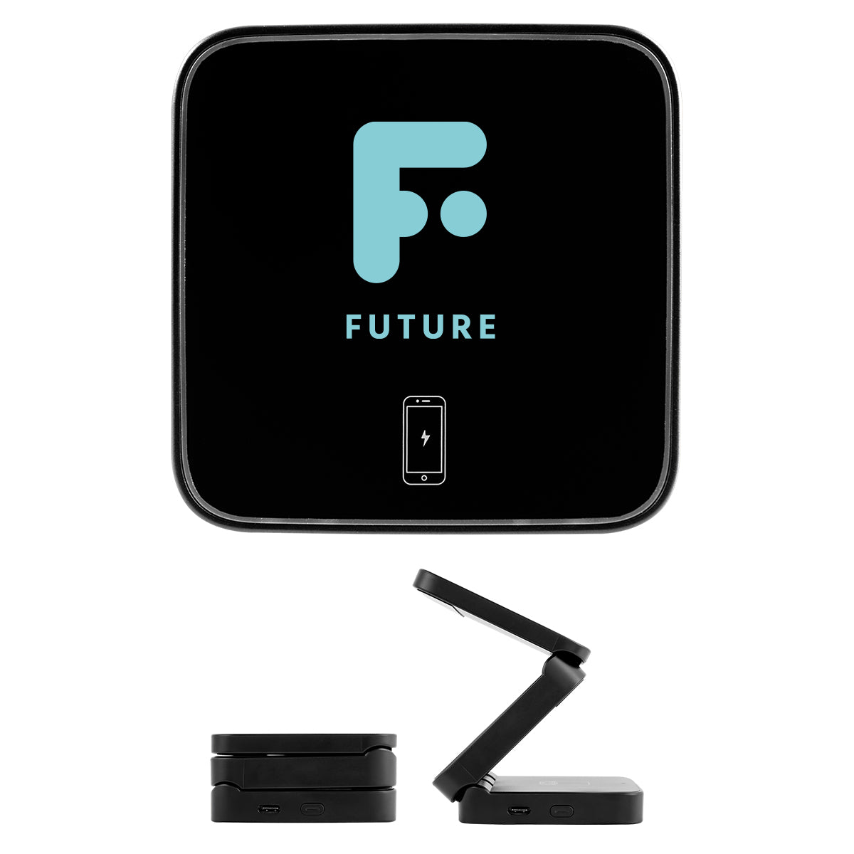 Magnetic Multi-Charging Station in Recycled ABS, 15W - Silk Screen