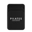 Magnetic Phone Wallet in Silicone - Black - Silk Screen