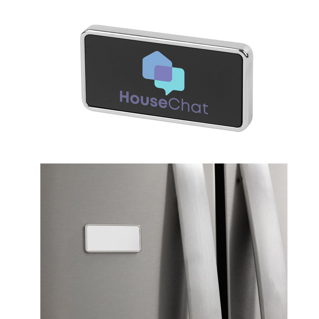 Magnetic Photo Holder, Two Piece Full Color - Black - Full Color