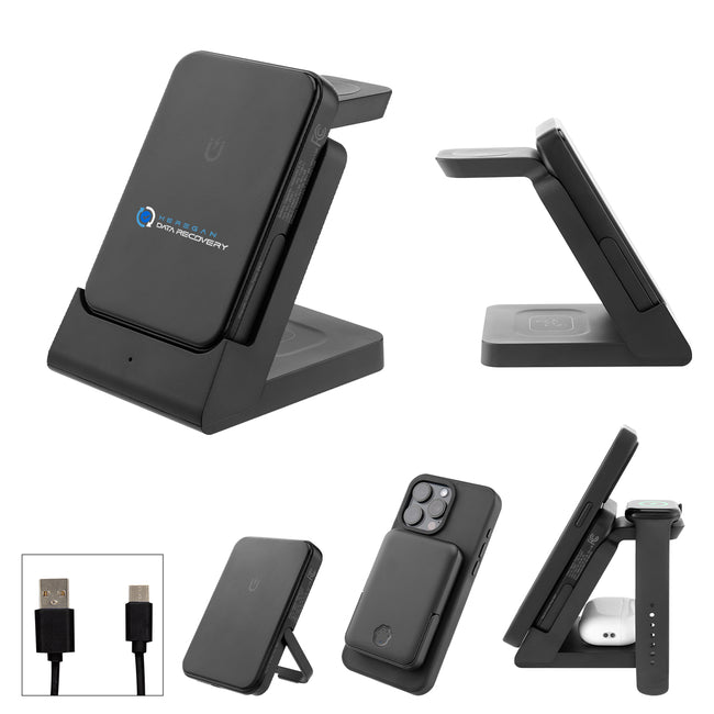 Magnetic Power Bank with Watch Dock, 5,000 mAh