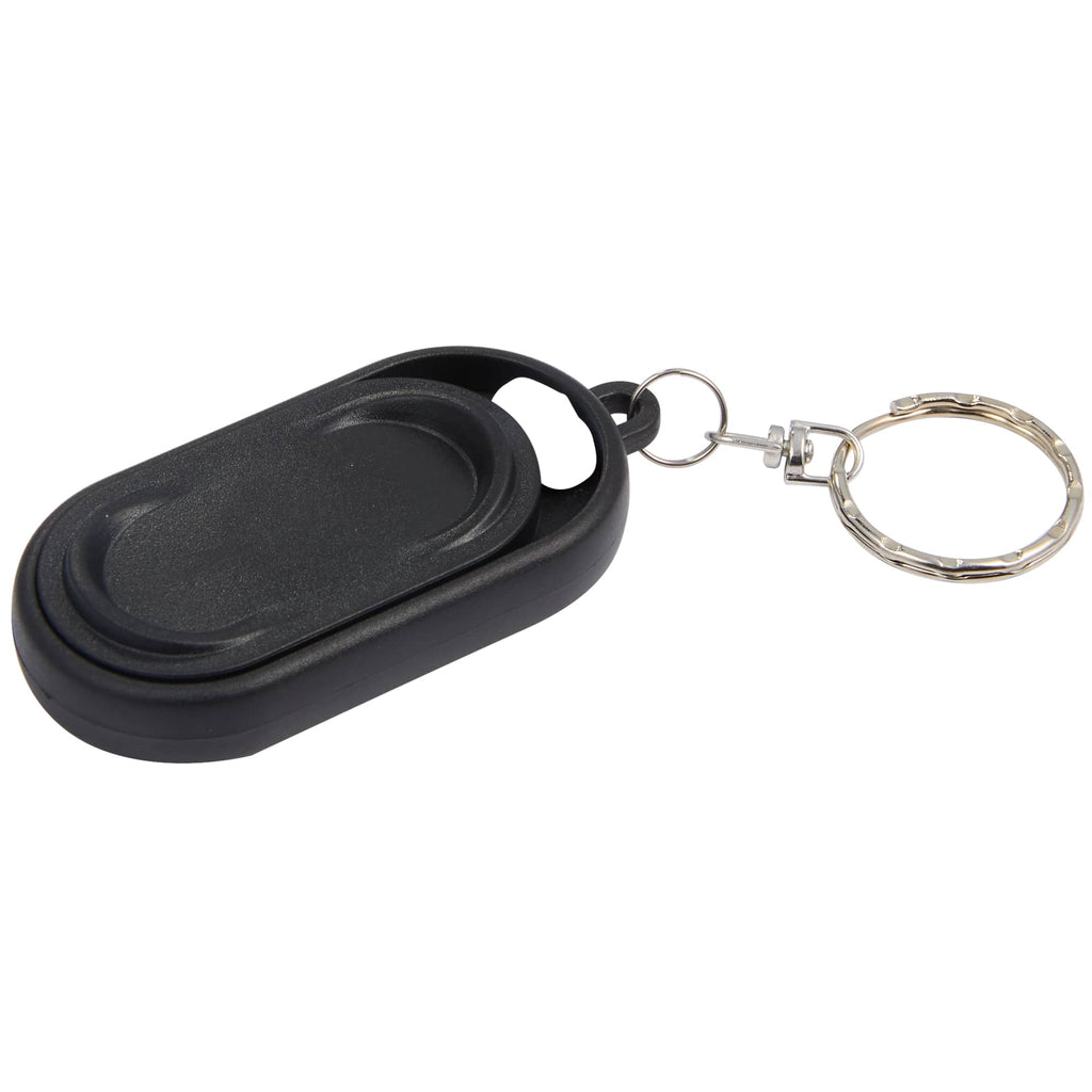 Magnetic Slider Fidget with Keychain - Black - Alternate