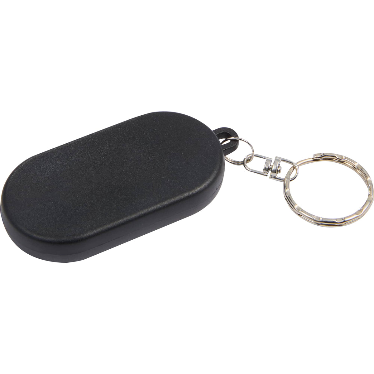 Magnetic Slider Fidget with Keychain - Black - Back