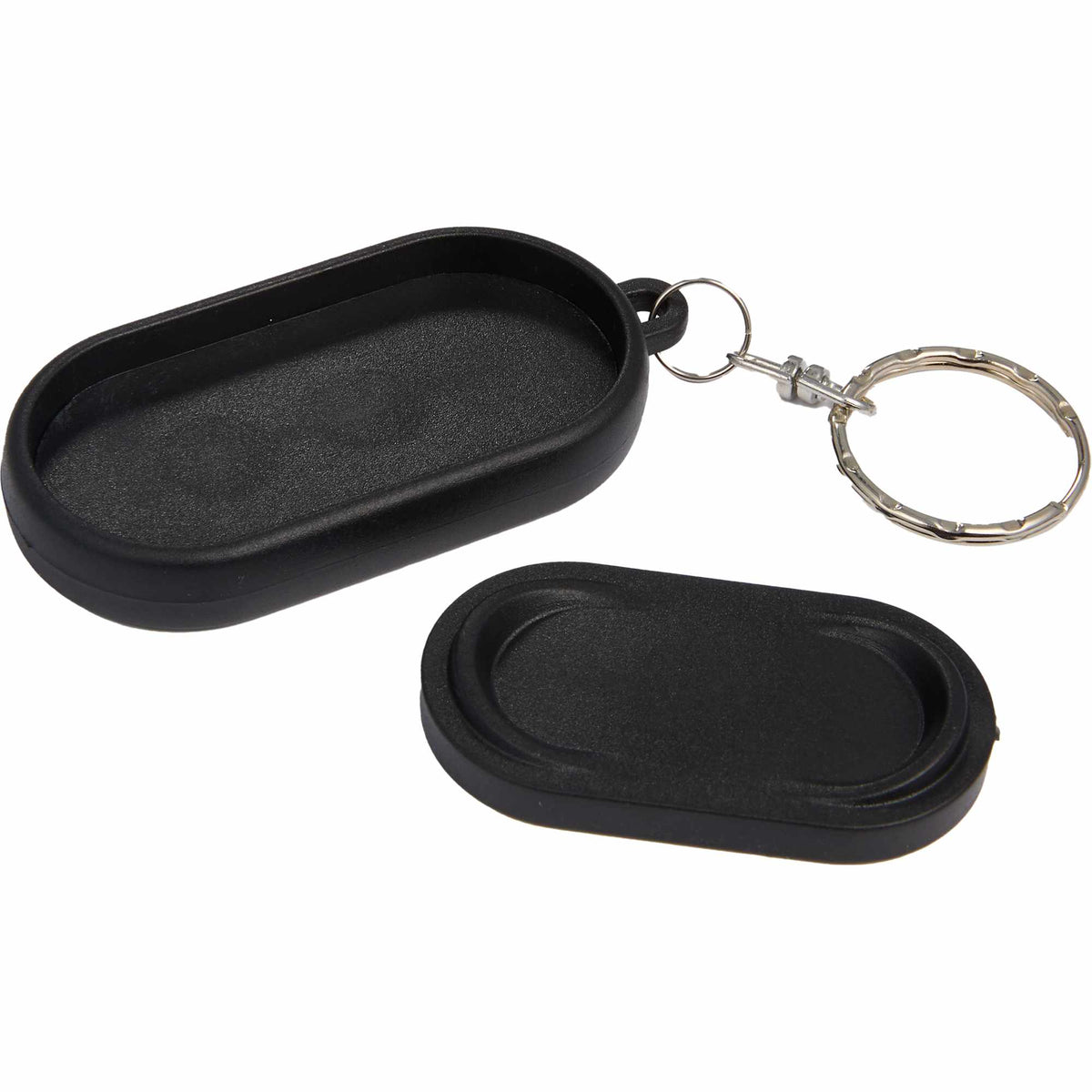Magnetic Slider Fidget with Keychain - Black - Components