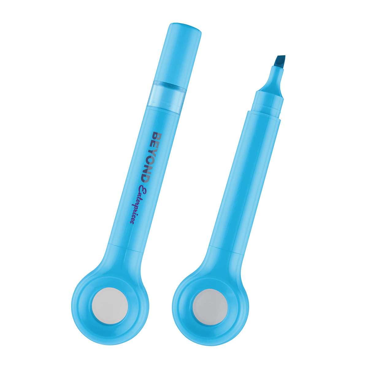 Magnifying Highlighter, Two-Way - Blue - Full Color