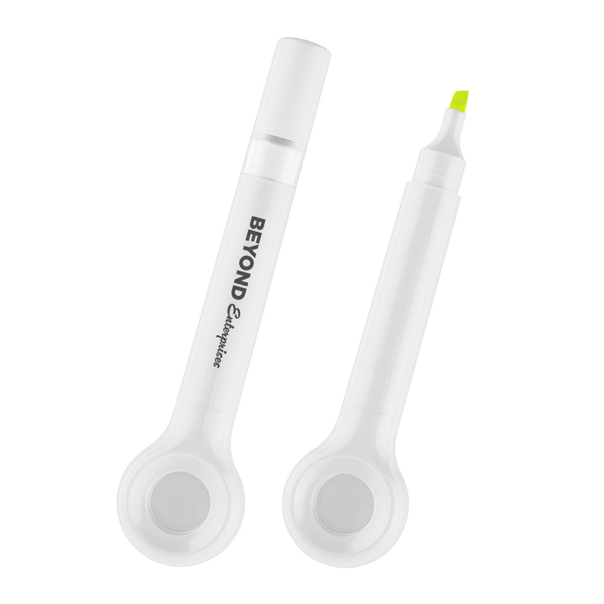 Magnifying Highlighter, Two-Way - White - Silk Screen