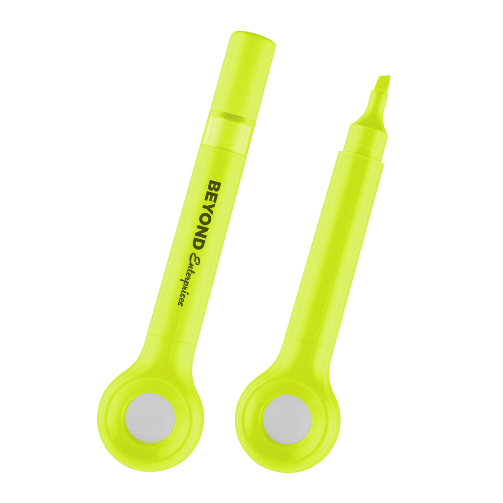 Magnifying Highlighter, Two-Way - Yellow - Silk Screen