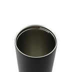 Maia Copper Insulated Tumbler with Two Lids, 24 oz Full Color - Black - Left Angle 3