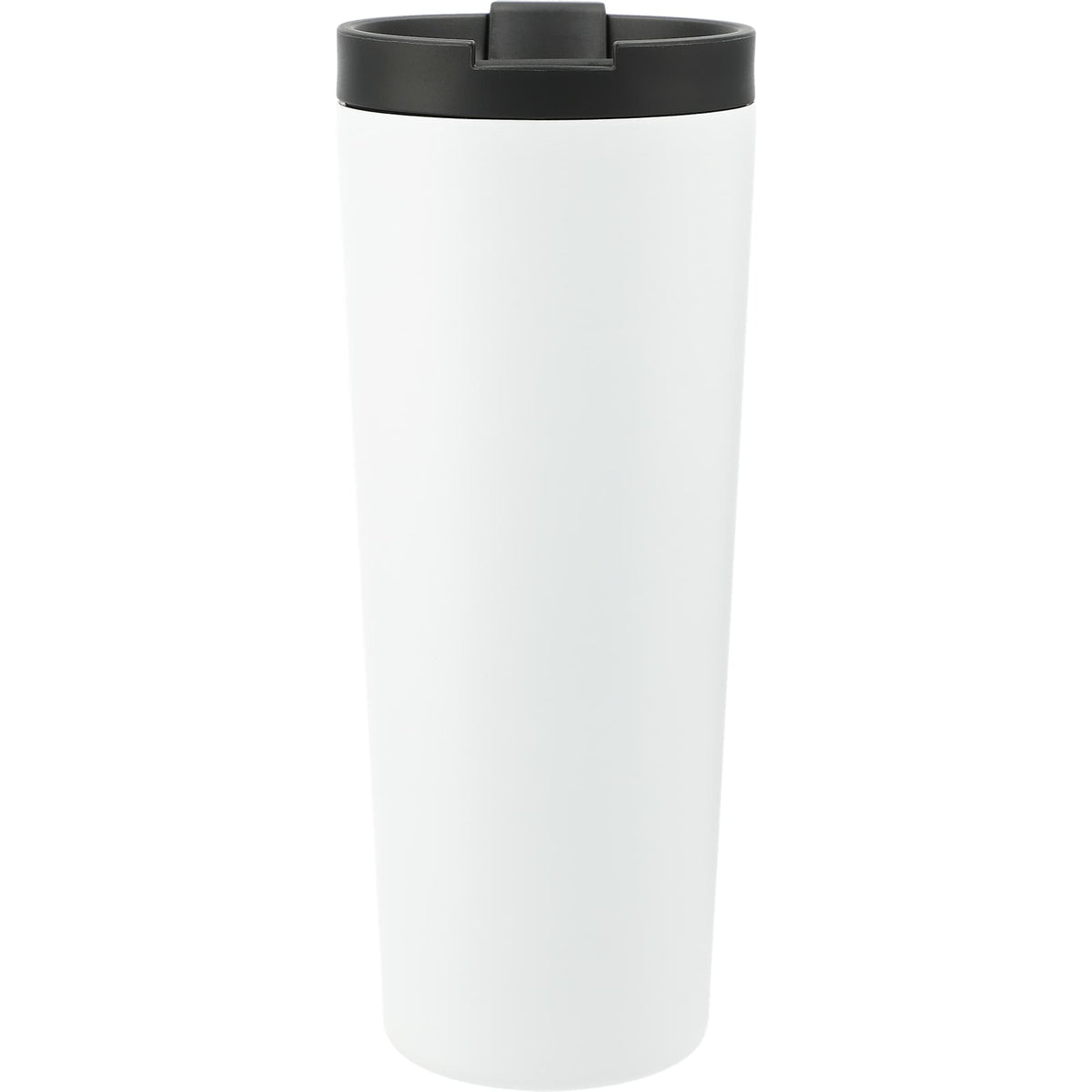Maia Copper Insulated Tumbler with Two Lids, 24 oz Full Color - White - Back