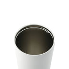 Maia Copper Insulated Tumbler with Two Lids, 24 oz Full Color - White - Left Angle 3