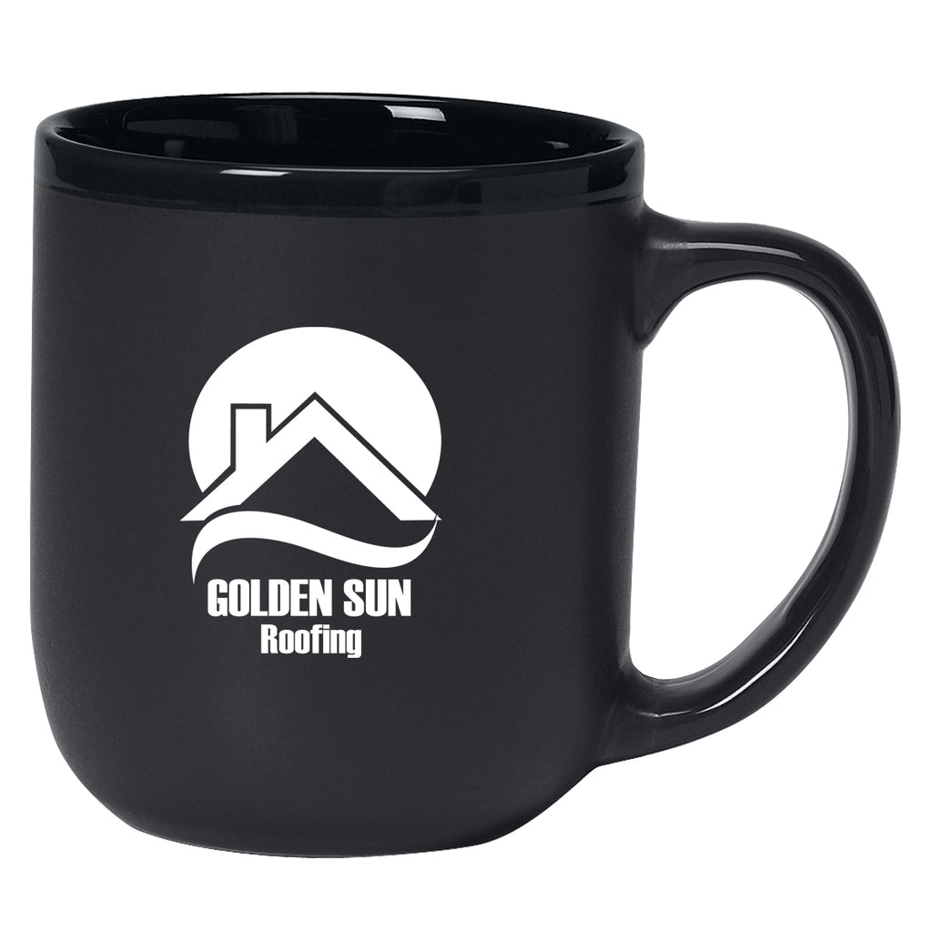 Majestic Mug, 17 oz - Matte Black - Ceramic