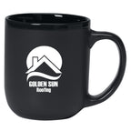 Majestic Mug, 17 oz - Matte Black - Ceramic