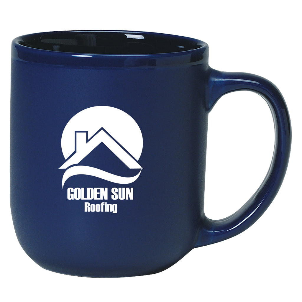 Majestic Mug, 17 oz - Matte Cobalt Blue - Ceramic