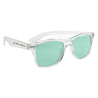 Malibu Sunglasses, Crystalline - Green - Silk Screen
