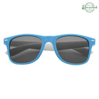 Malibu Sunglasses in Colorblock - Front