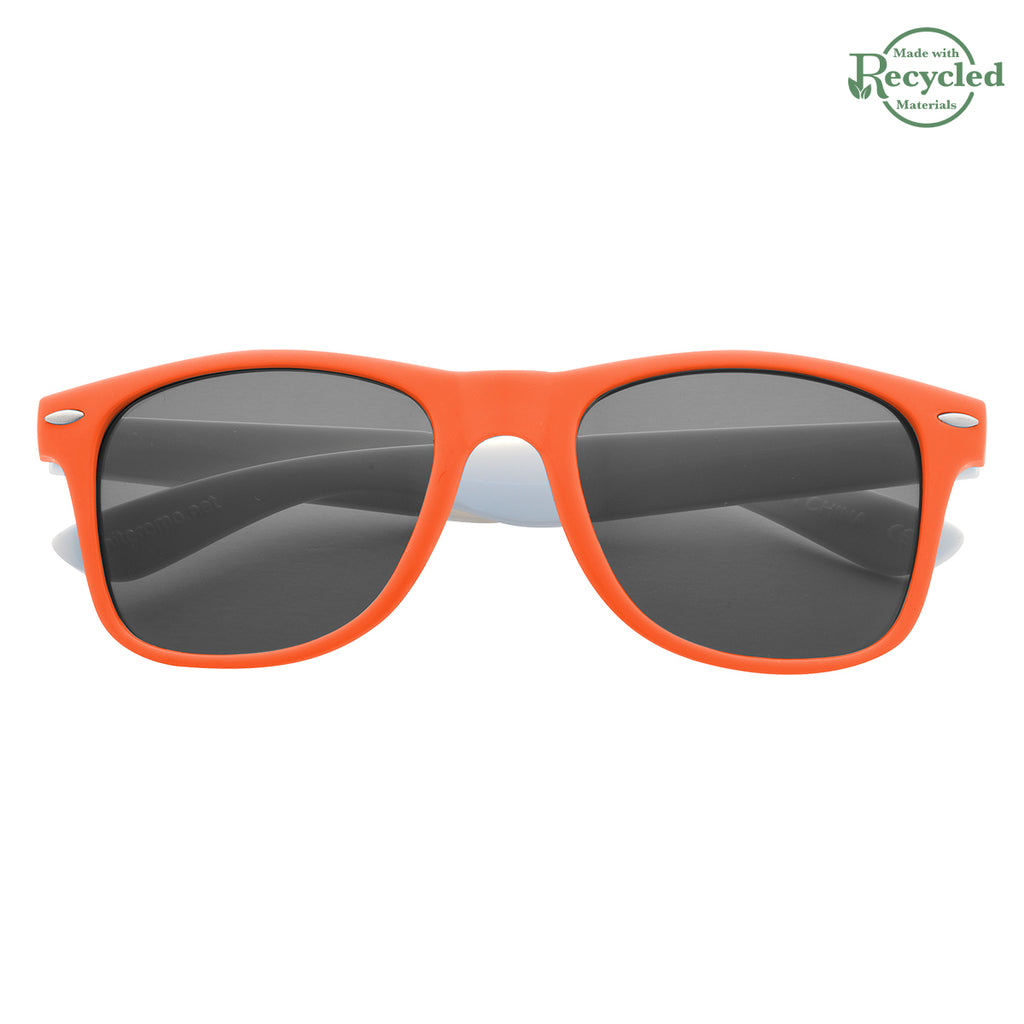 Malibu Sunglasses in Colorblock - Front