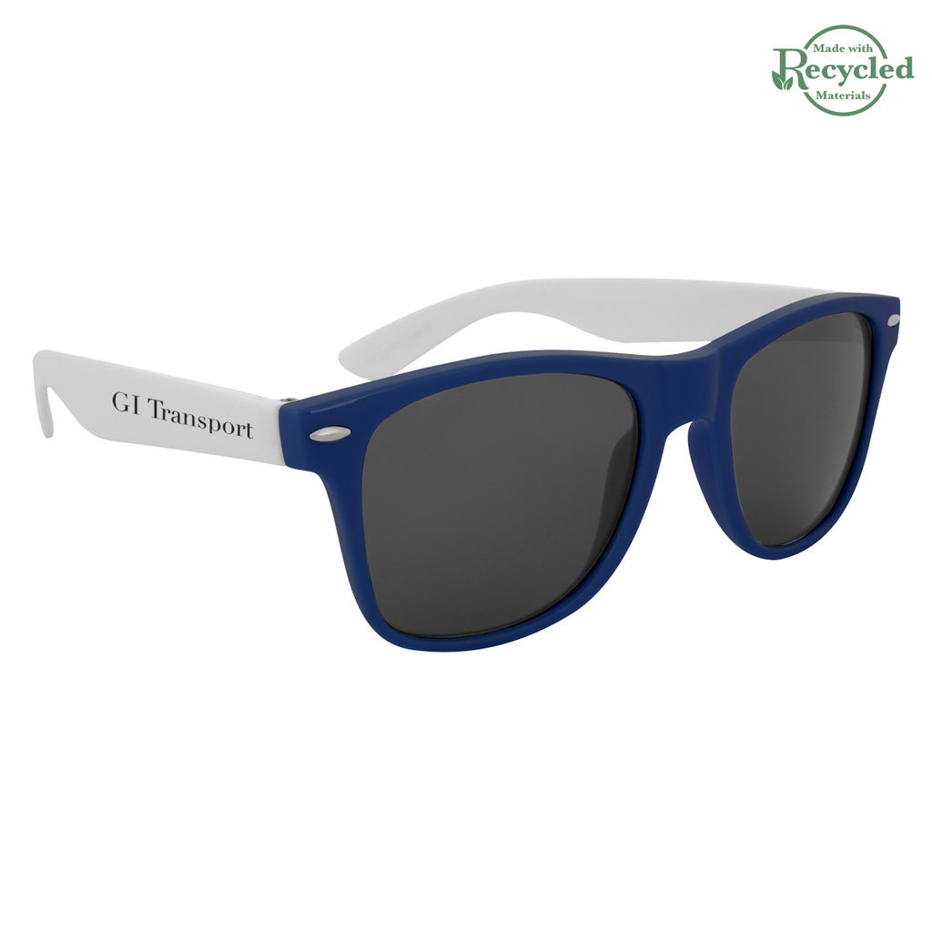 Malibu Sunglasses in Colorblock - Silk Screen