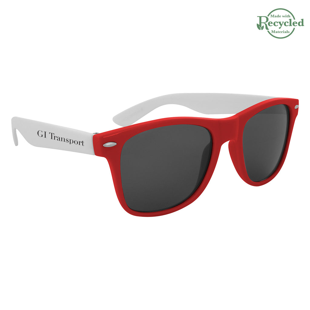 Malibu Sunglasses in Colorblock - Silk Screen