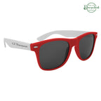 Malibu Sunglasses in Colorblock - Silk Screen